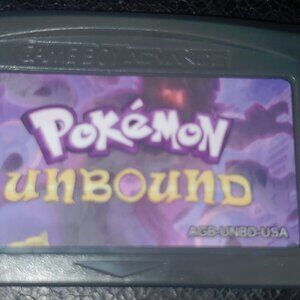 Pokemon Unbound GBA ROM Hack Video Game